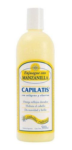 Capilatis Enjuague Manzanilla Colageno Y Elastina X500ml