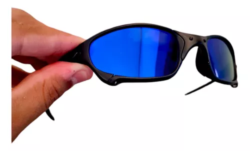 Oakley Juliet Blue Ocean - Carbon (Borracha Azul)