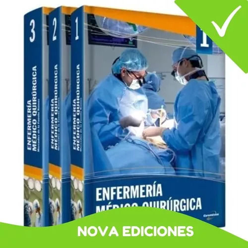 Enfermería Medico Quirúrgica 3 Vols Nuevo Y Original