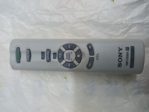 Control Remoto Para Grabadora Sony Cfd-s07, Cfd-s03, Cfd-e90 (Usado)