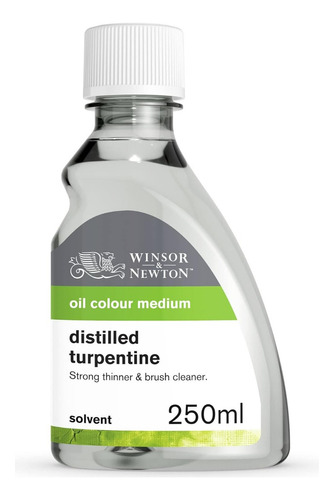 Trementina Destilada Winsor & Newton 250ml Color Transparente