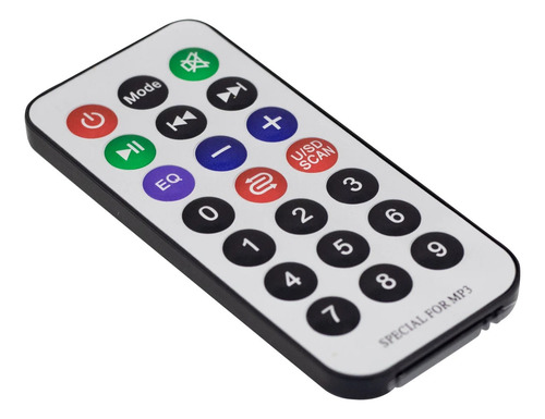 Módulo Decodificador Mp3 Usb + Bluetooth Con Control Remoto