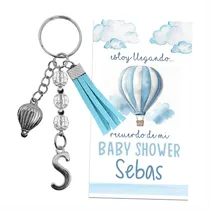Comprar Souvenir Llavero Globo Aerostático Baby Shower Nacimiento