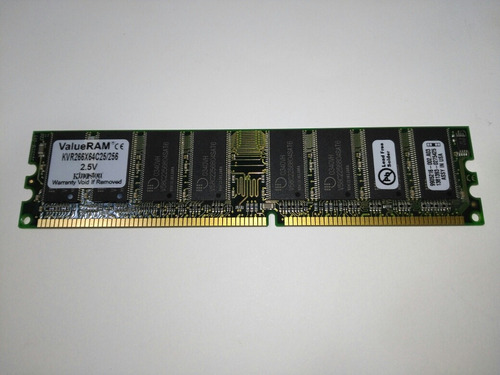 Memoria Ram Kingston Valueram Kvr266x64c25/256 Ddr266 256mb