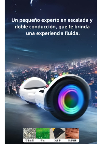 Smart Balance Scooter Patineta Electrica Bluetooth 6.5