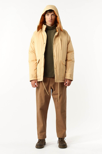 Parka Hombre Campera Capucha Tela Sintética Omega - Bolivia