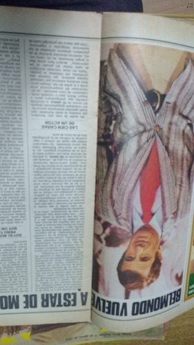Revista Clarin N° 11968 Jean Paul Belmondo Actor Año 1979