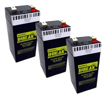 Comprar Kit 3 Baterias 4v 4,5ah Para Balanças Automação Brinquedos