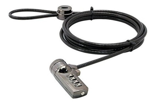 Cable De Seguridad P/laptop C/combinación 1.8m Unno Tekno