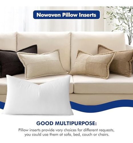 Relleno De Almohada Rectangular 30 X 61 Cm Decorativo