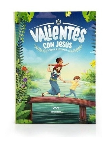 Biblia Para Niños Valientes Jesús Reina Valera Cont +regalos