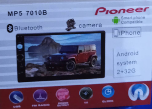 Reproductor Pantalla 7  Pioneer Mp5 Android  32 Gb