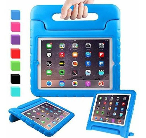 Avawo Apple iPad 2 3 4 fundas Para Niños, Azul