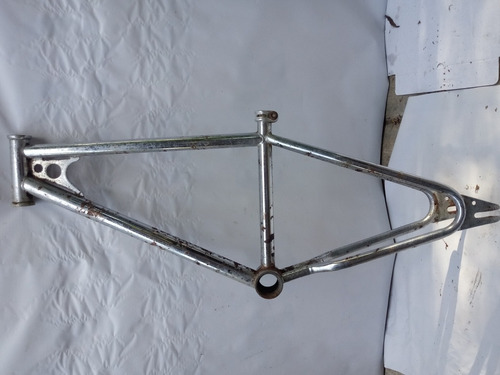 Cuadro Bicicleta Ciclismo Cromado Oxidado Detalle R20 