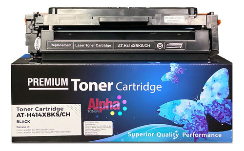 Toner Compatible Con 414x W2020x Pro M454dn Sin Chip Bk