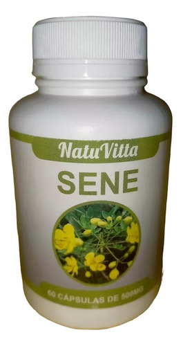 Sene Natu Vitta Laxante Natural 60 Cáps 