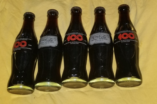 Botellas De Los 100 Años De La Cocacola Envio Incluido