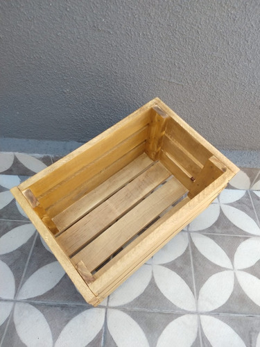 Imagen 6 de 8 de Cajon Decorativo Organizador Grande Madera