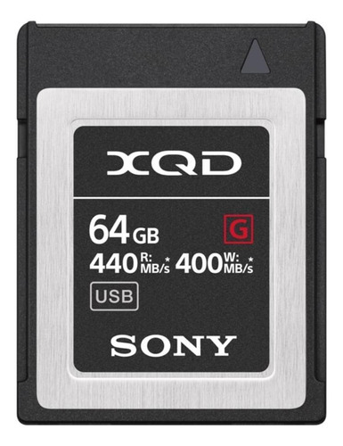 Tarjeta de memoria Sony QD-G64E  G Series 64GB