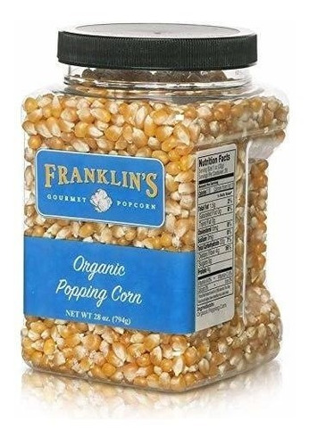 Orgánica Palomitas De Maíz De Franklin (28 Oz) De. Hacer Las