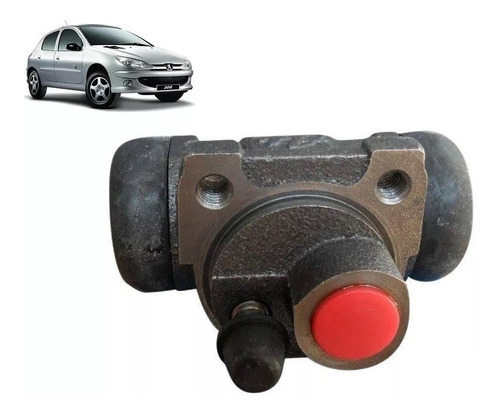 Cilindro Burrinho Roda Traseira Peugeot 206 207 Twingo -novo