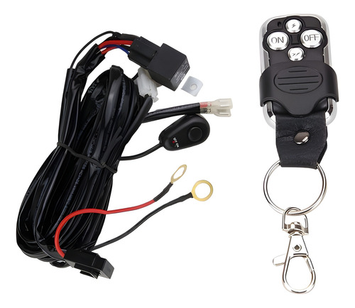 Kit De Cables+relay+control Para Neblineros/ Barras