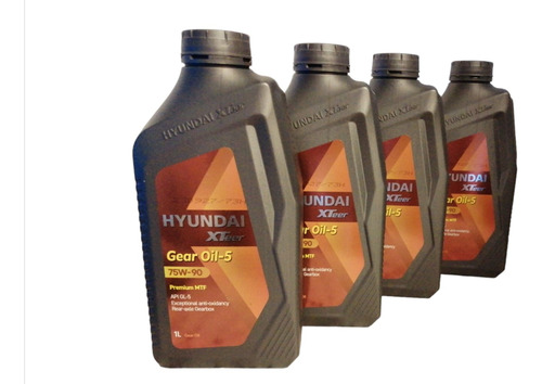 Aceites De Transmisión 75w-90 Gl-5 Hyundai Xteer 