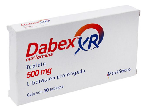 Dabex Xr 500 Mg 30 Tabletas