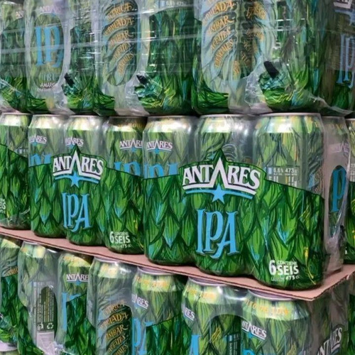 Cerveza Artesanal Antares Ipa Lata 473 Ml Pack X 24