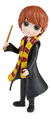 Brinquedo Harry Potter Boneco Magical Minis Ron Weasley 2620