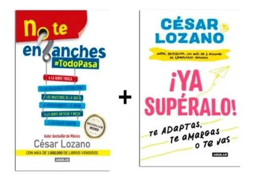 No Te Enganches + Ya Supéralo (libros2x1) Nuevo Y Sellado 