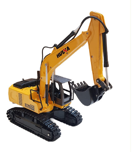 Rc Semirremolque Con Excavadora, Vehiculo De Construcción