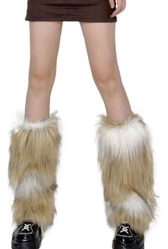 40cm Fuzzy Leg Warmers Stacking Socks