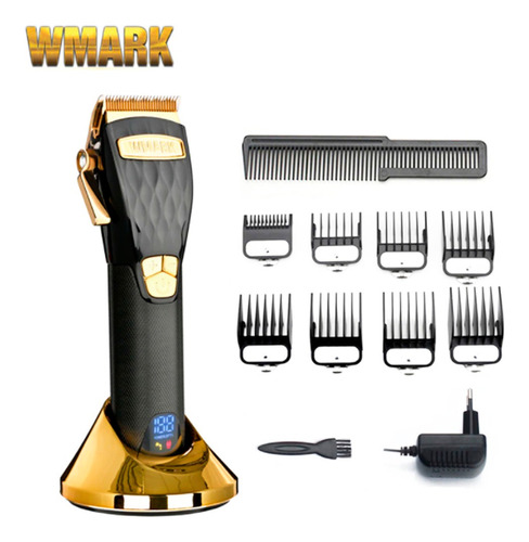 Máquina De Cortar Cabelo Wmark Ng 2032 5 Velocidade Com Base