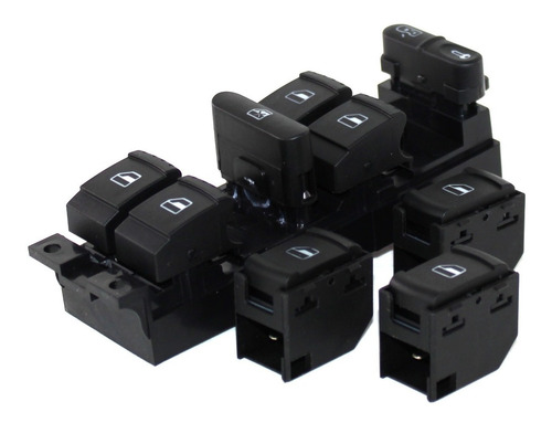 Kit Switch Control Ventanillas Cristales Electricos Jetta