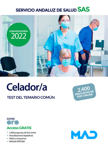 Celador Test Comun Del Servicio Andaluz Salud - Aa,vv