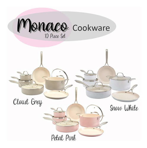 Denmark Tools For Cooks Monaco Cookware Collection Juego