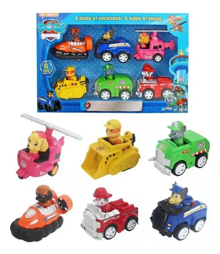 comprar Paw Patrol Patrulla Canina Vehículos Friccion Muñecos Set X6