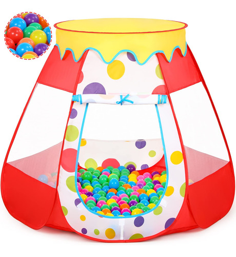 Tent De Juego De Bolas Para Bebés Wilhunter Para Niños Con