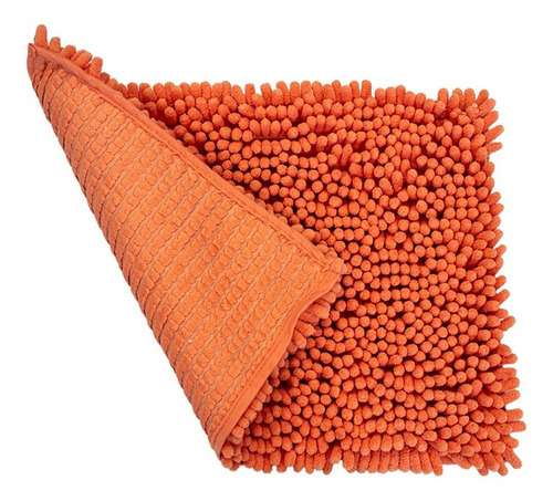 Tapete De Baño Shaggy Coral 40x60 Cm