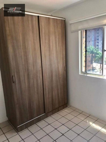 Imagem 19 de 20 de Apartamento Com 3 Dormitórios Para Alugar, 100 M² Por R$ 2.100,00/mês - Aldeota - Fortaleza/ce - Ap0242