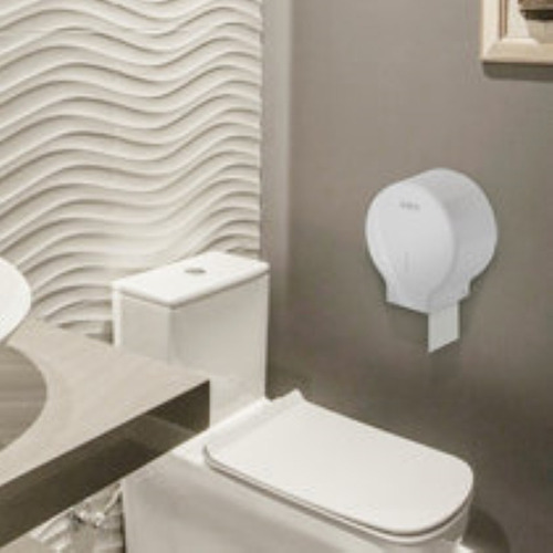 Papel Higienico Blanco Jumbo 300 Mts X 8 Rollos