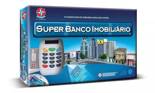 Super Banco Imobiliário Jogo Tabuleiro - Estrela