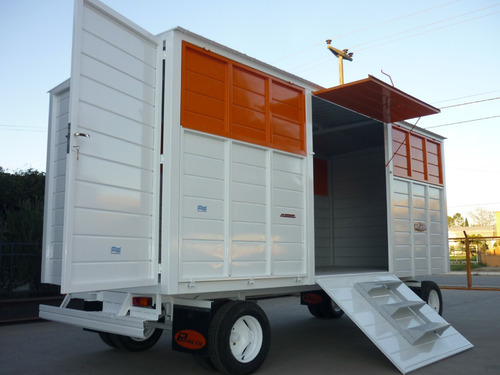 Imagen 25 de 25 de Acoplado Trailer 6 Cheques Cerrado Taller Rodante 3.5 Mts