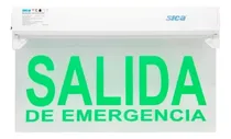 Comprar Cartel Luminoso Salida Emergencia 3hs Autonomía Blanco Sica