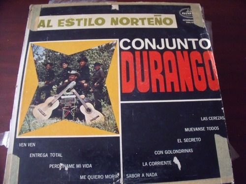 Lp Conjunto Durango, Al Estilo Norteño