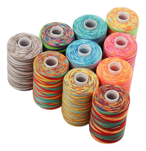 10 Piezas De Hilo De Coser Multiusos, Kit De Hilo De Hilo De