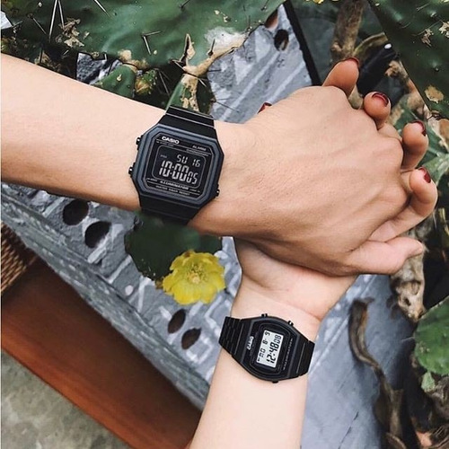 Imagen 6 de 6 de Reloj Casio Vintage Negro B640wb-1bv