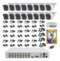 Comprar Kit Video Vigilancia Epcom 16 Cámaras 1080p 305mts Utp \u002F 2tb