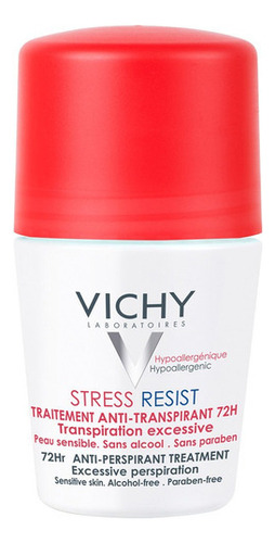 Desodorante Vichy Anti-transpirante Stress Resist 72h 50ml Fragancia Aloe vera